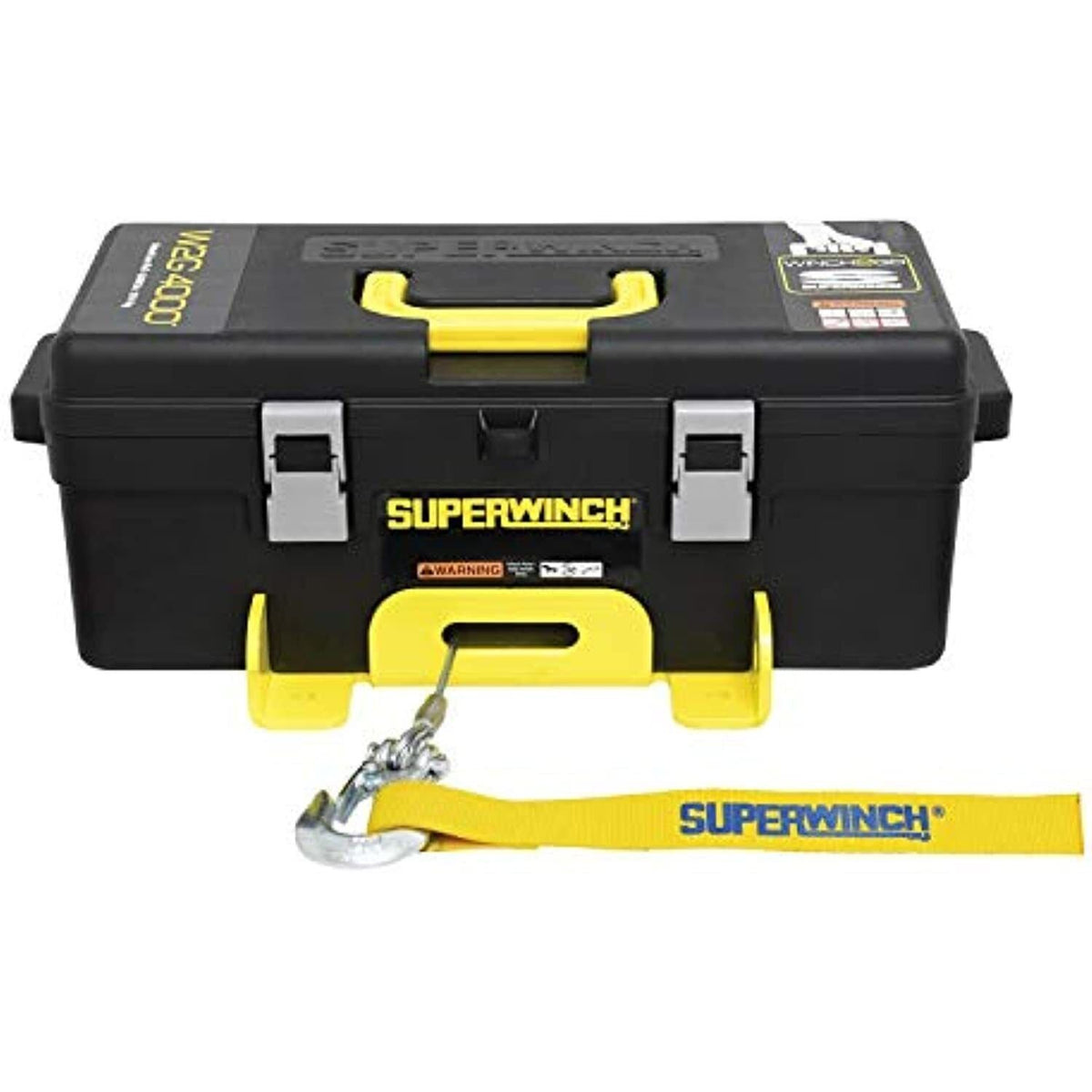 Superwinch 1140222 Winch2Go 4000 LB Portable Winch with Tool Box
