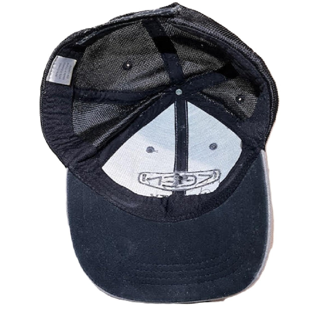 Keen Utility Snapback Trucker Hat - Black/Gray Adjustable 6-Panel Mesh Back BM1