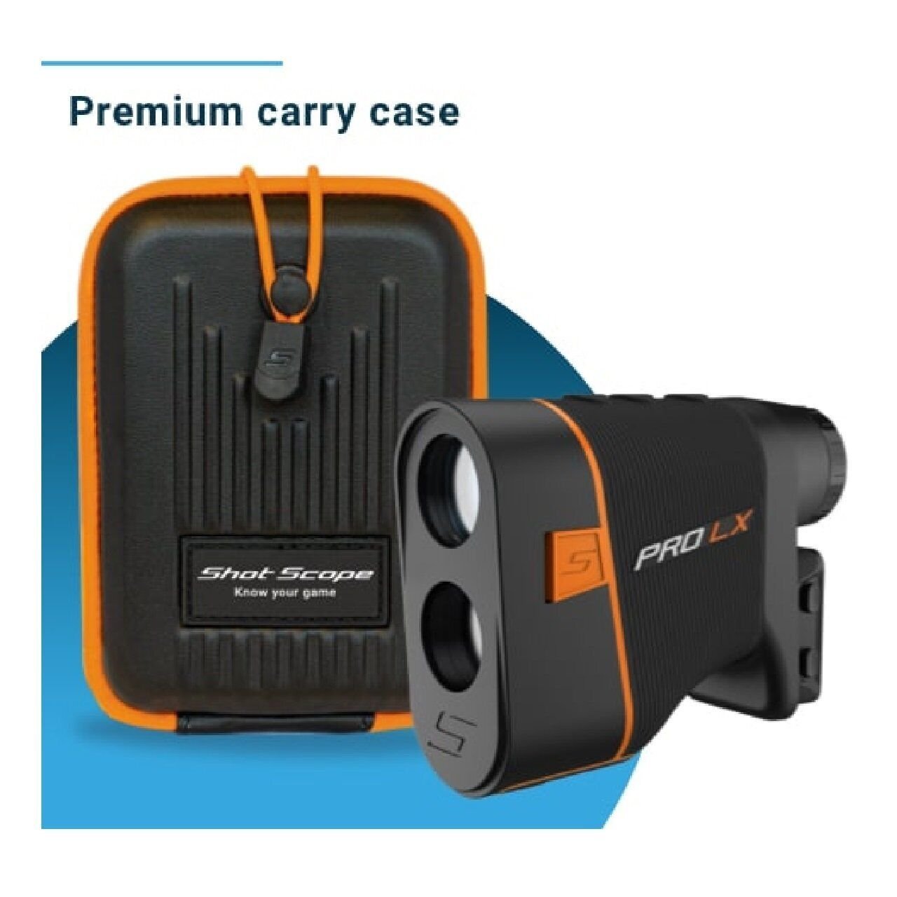 Shot Scope PRO LX Laser Golf Rangefinder w/Target-Lock