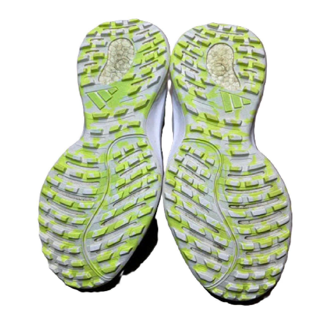 adidas Zoysia Spikeless Women's Golf Shoe US 7 Cloud White/Lucid Lemon-BM1
