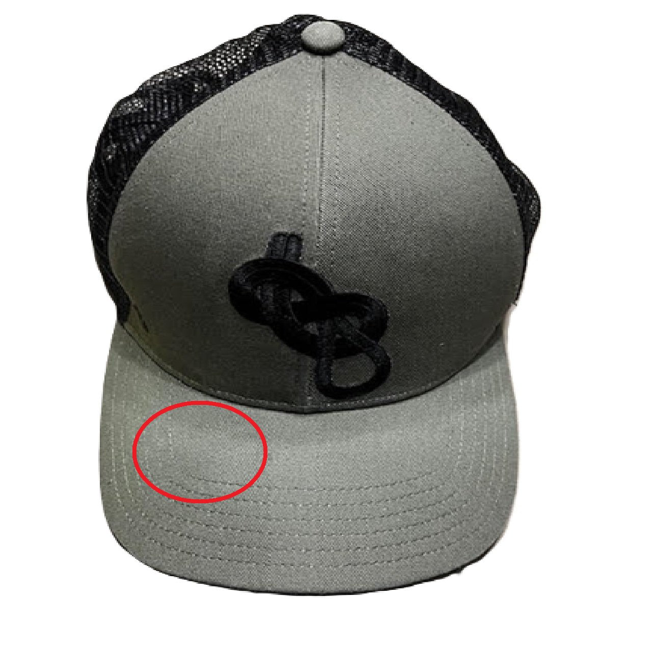 Mountain Hardware Trucker Style hat with Climbing Rope Knot Logo BM1