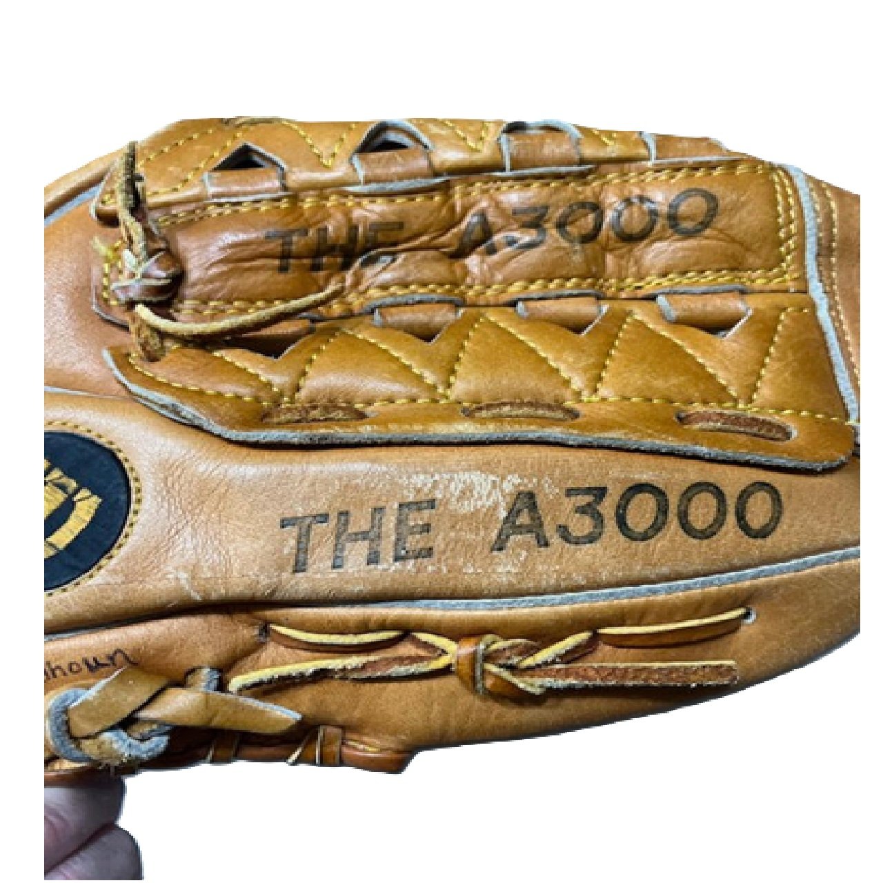 Wilson A3000 Big Scoop Dual Hinge Professional Baseball Glove Vintage Korea 12”