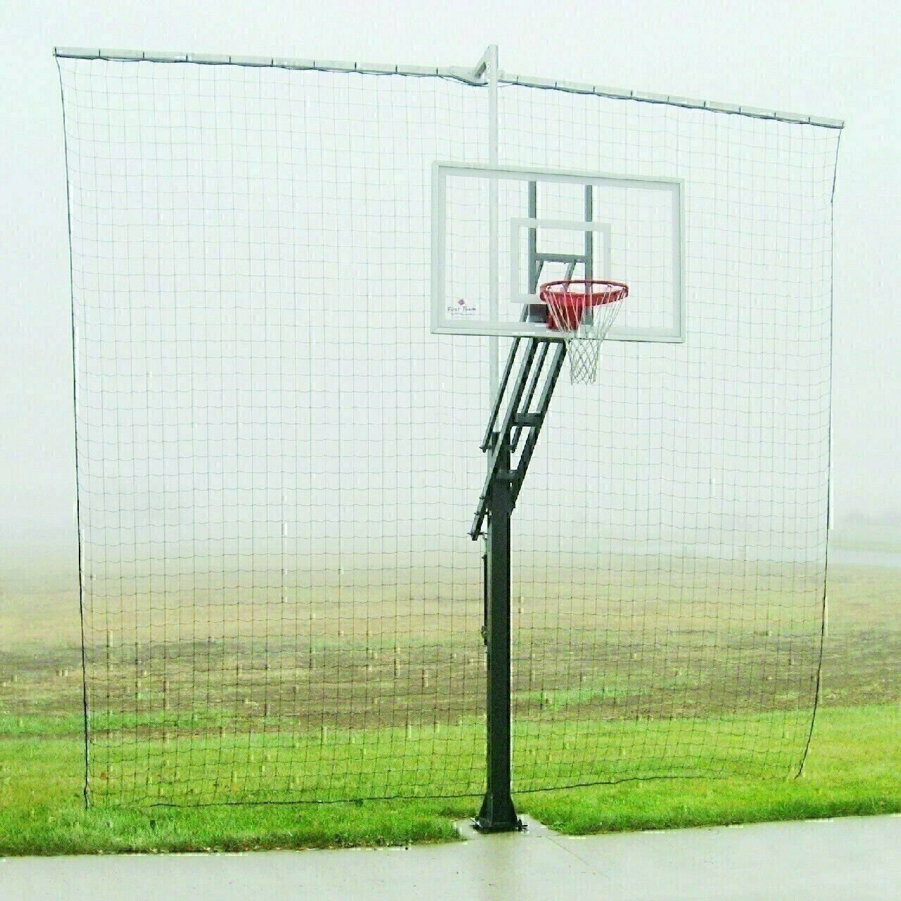 First Team Super Airball Grabber Basketball Back Up Netting FT22SU