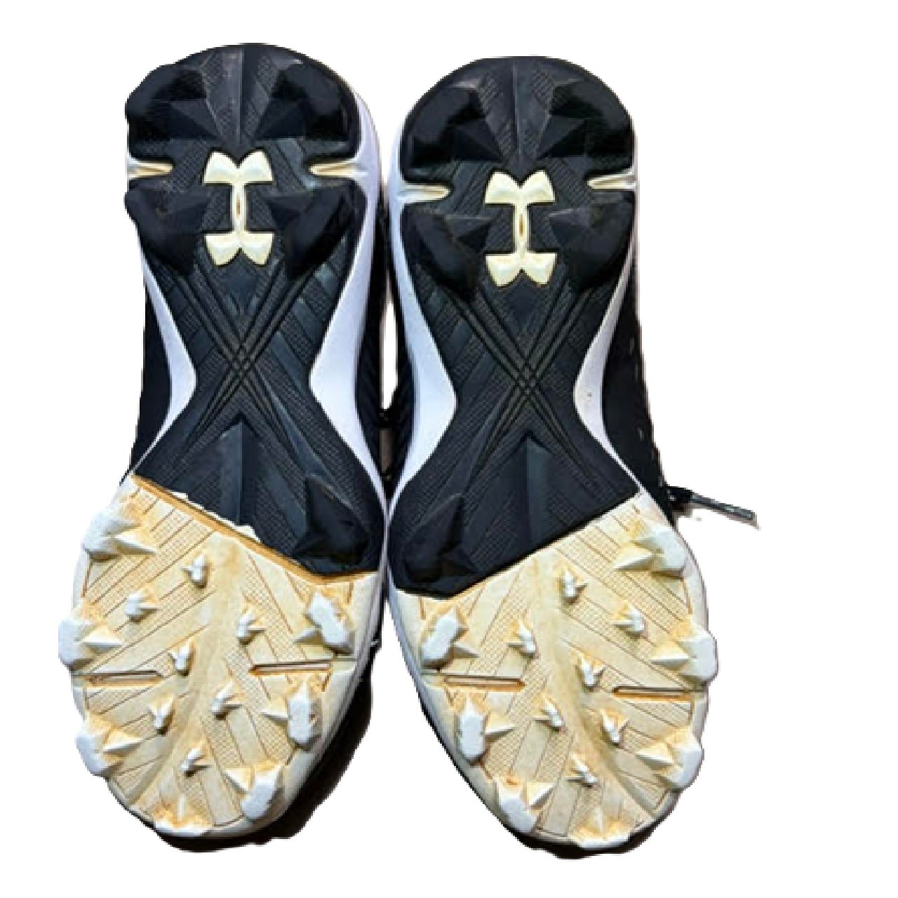 Under Armour Leadoff Low RM Jr. Youth Baseball Cleats Black White US 2Y BM1