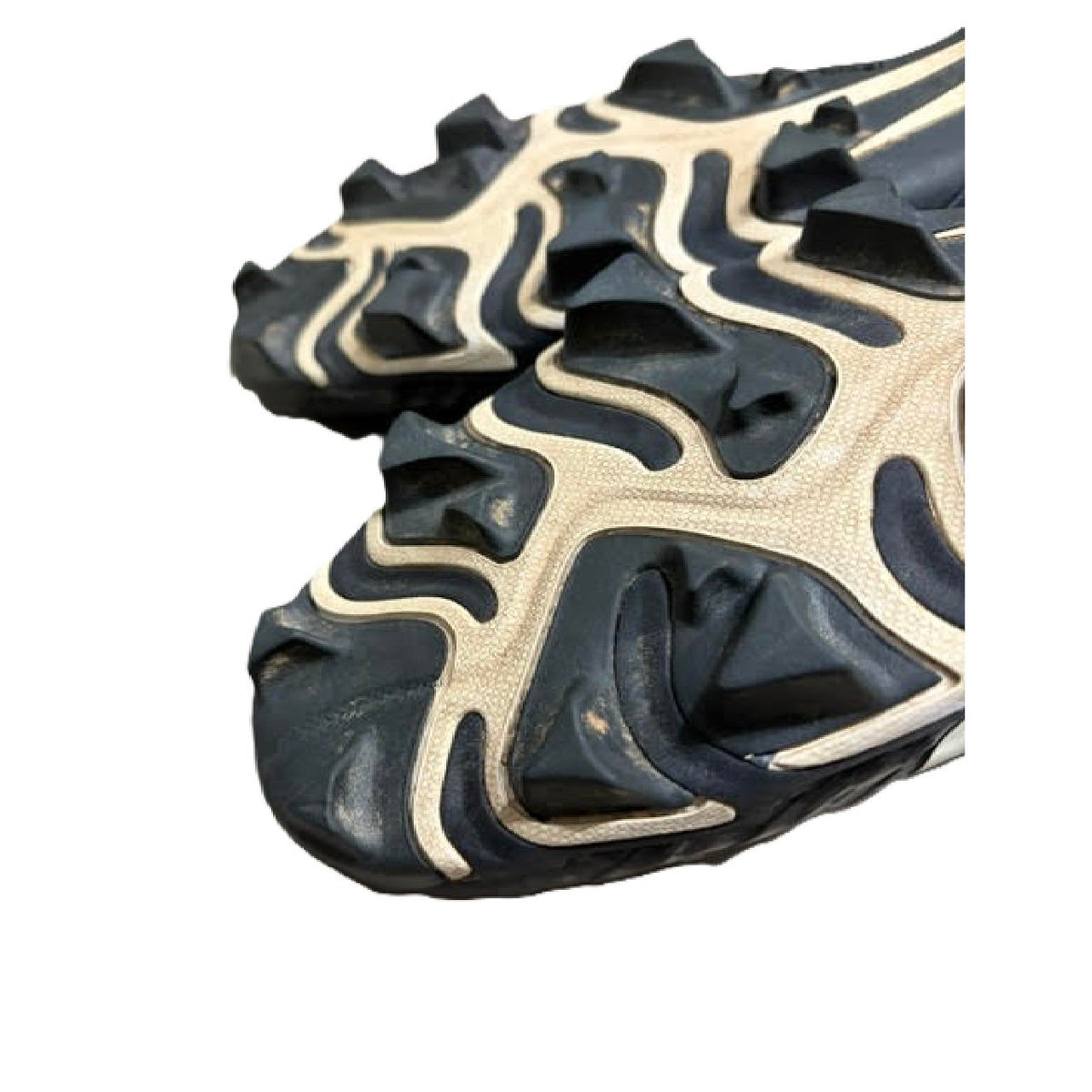 Nike Alpha Menace 2 Shark 'Black White' low-top molded football cleat Mens 11
