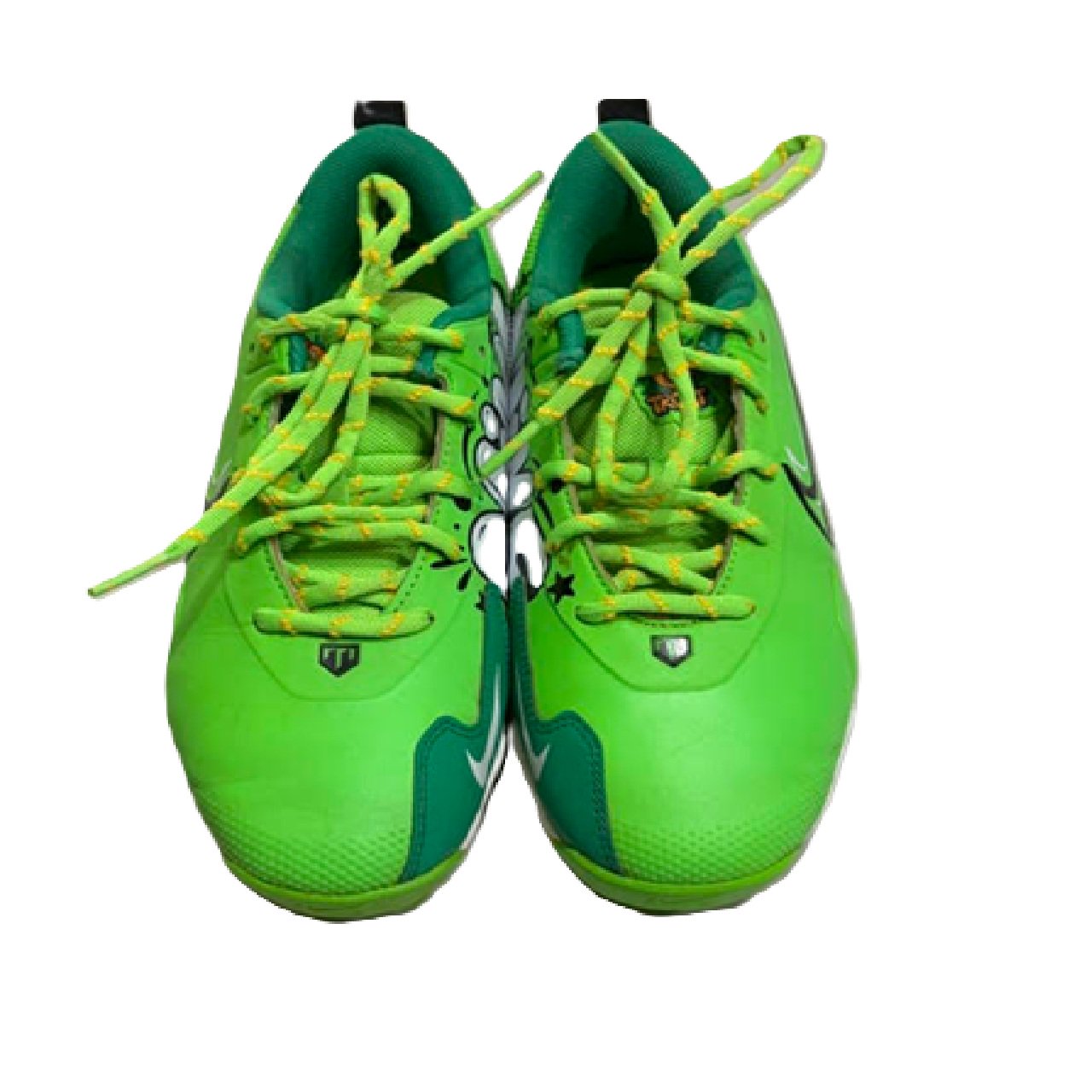 Nike Force Trout 9 Keystone GS Baseball Cleats Green Strike Youth Size 5.5Y BM1