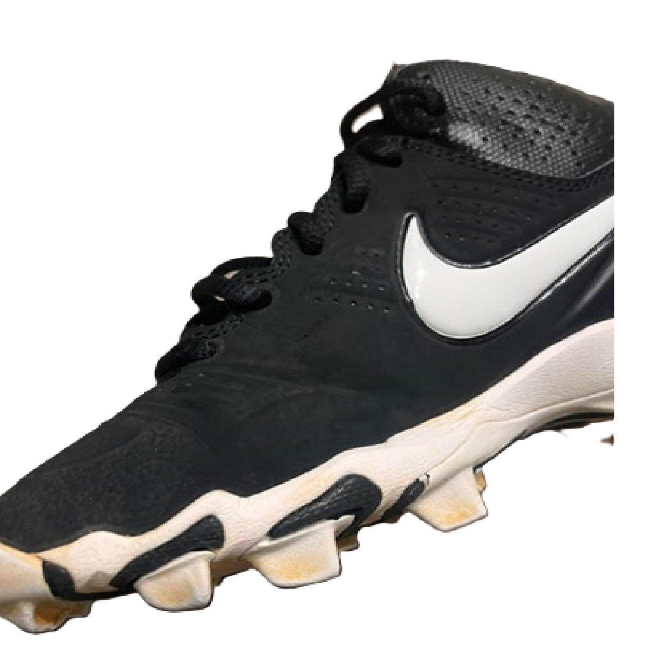 Nike Alpha Huarache 3 Keystone GS Baseball Cleats Youth Size 2.5Y Black BM1