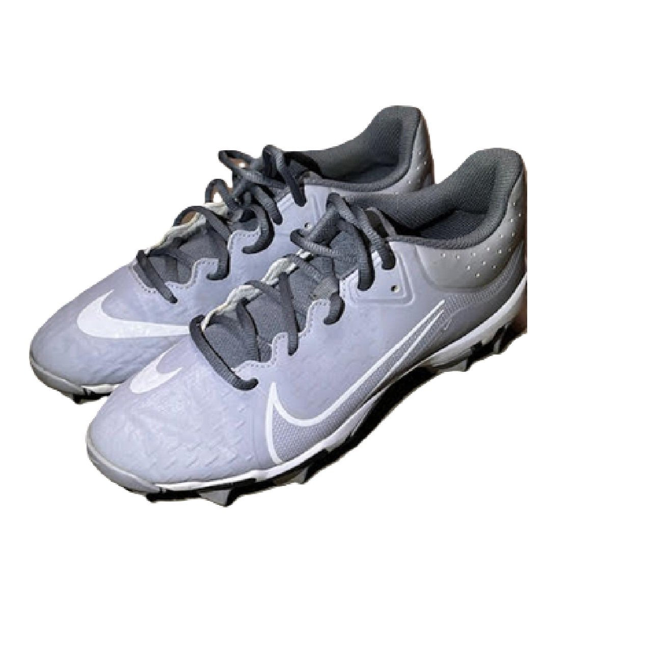 Nike Hyperdiamond 4 Keystone Softball Cleats Women's 8.5 Gray BM1