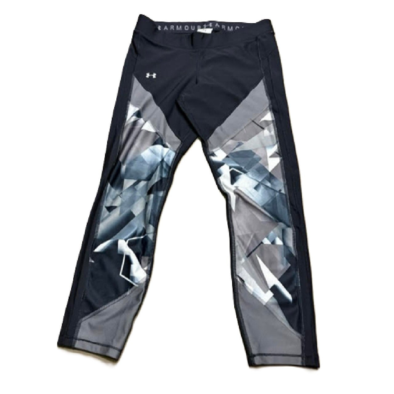 Under Armour Women's HeatGear Printed Capri Leggings, Compression-Fit XL BM1