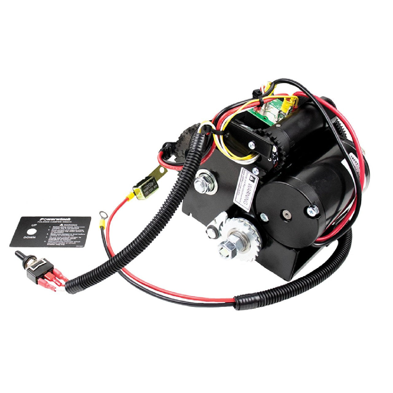 Powerwinch Folding & Pop-Up Camper Winch w/1200lb Lift Capacity