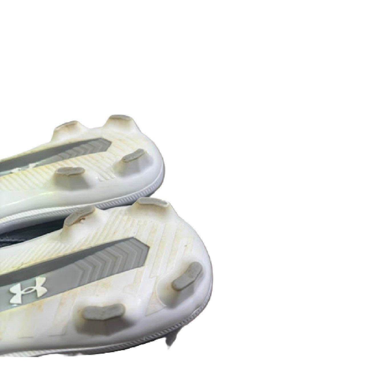 Under Armour Harper 9 TPU Baseball Cleat Gray/White 4Y BM1