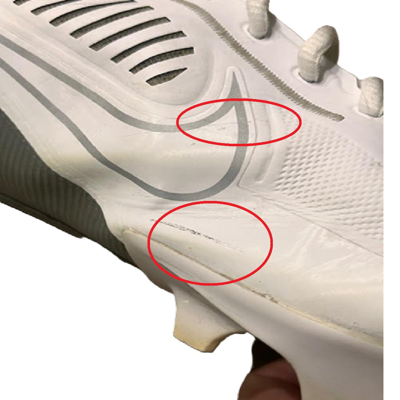 Nike Vapor Edge Pro 360 (2) Football Cleats (DA5456-102) US 13 BM1
