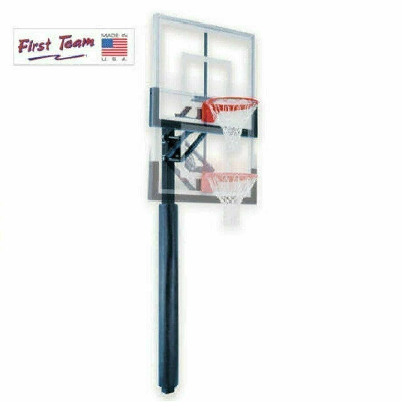 First Team Champ Select Basketball Goal Adjustable- Bolt Down- w/36x60 acrylic