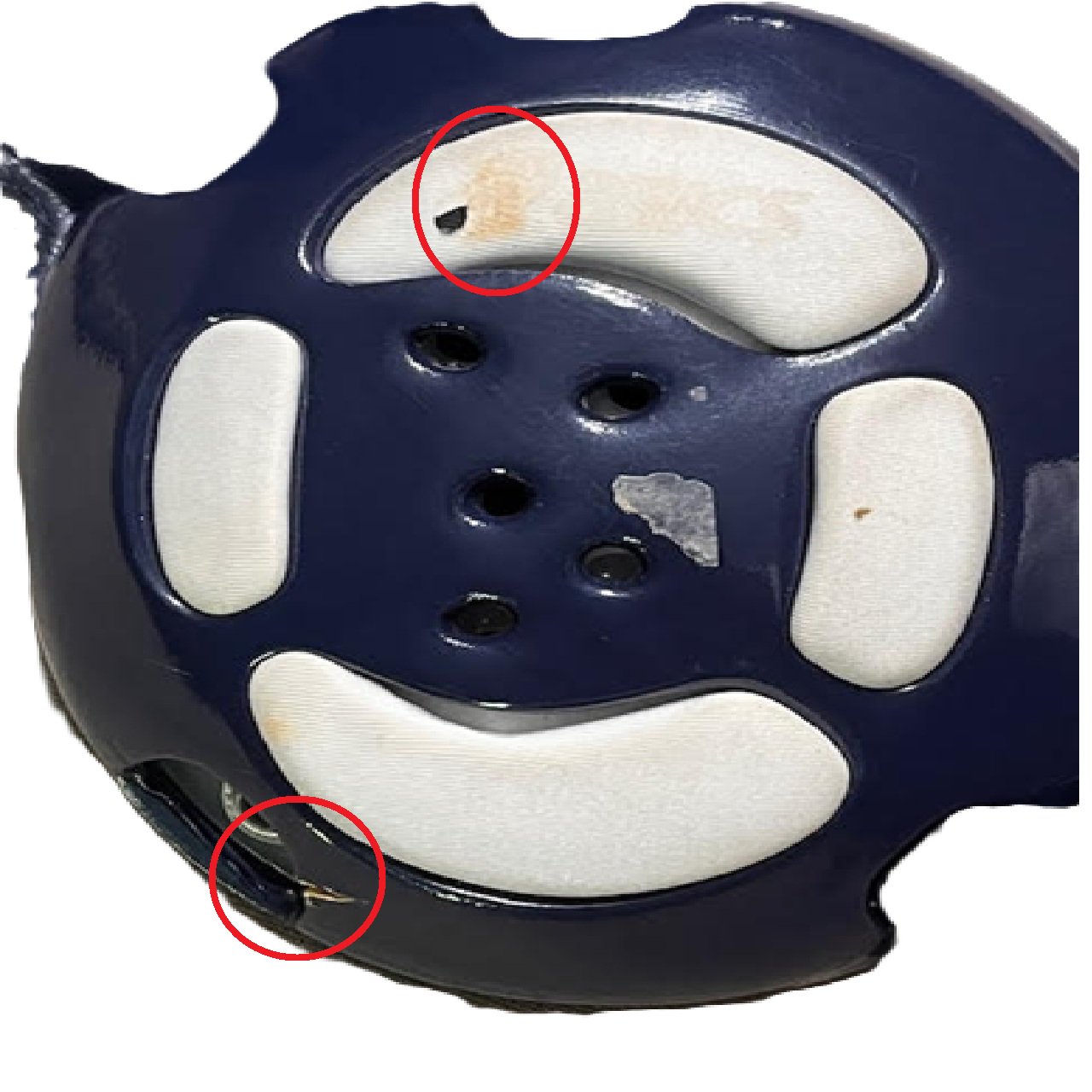 Asics Agressor Wrestling Headgear-Adult-Navy BM1