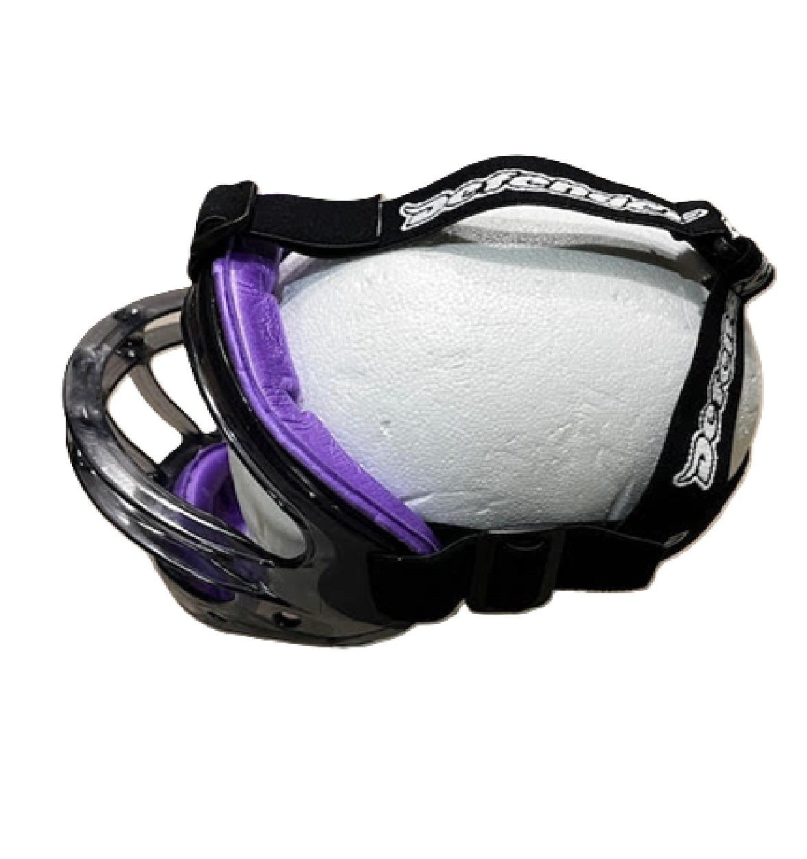 Sports Shield Defender Youth Softball Mask-Black/Purp-used