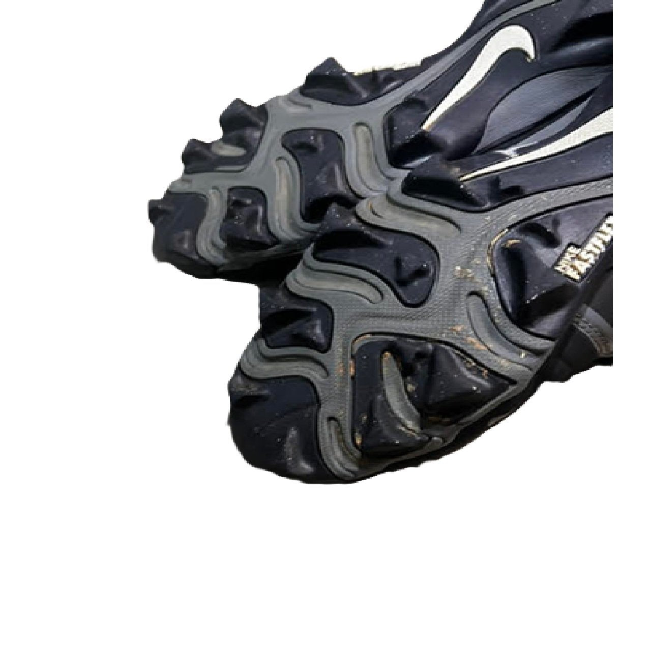Nike Youth Alpha Menace 3 Shark football cleat 5.5Y Black BM1