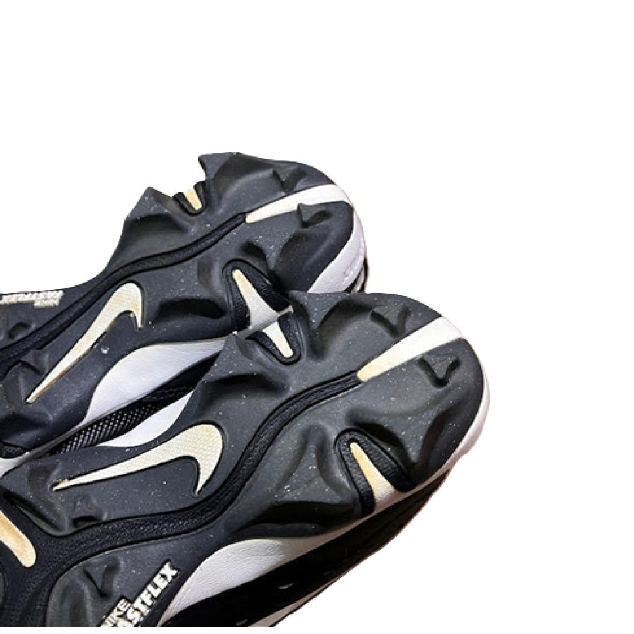 Nike Alpha Huarache 4 Keystone Baseball Cleat US 5.5Y Black BM1