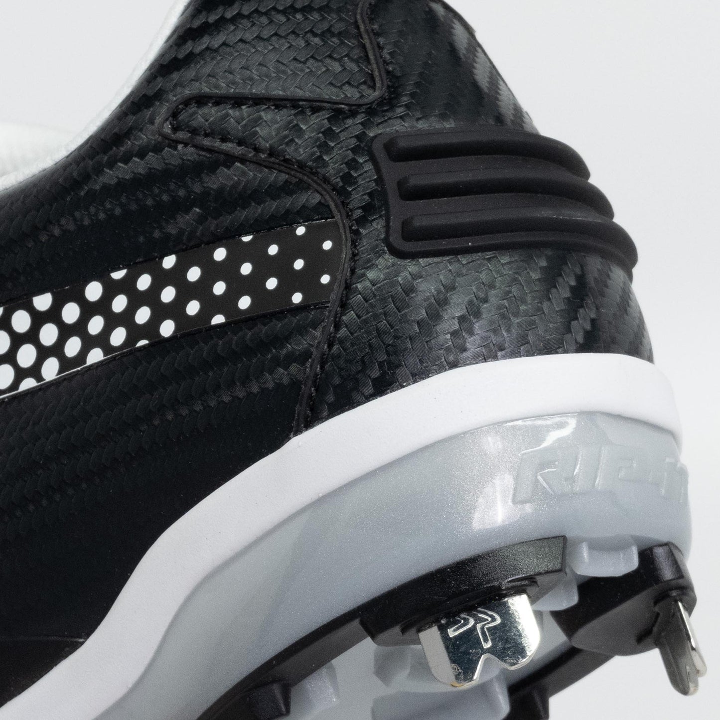 Ringor SwiftStep Pro Metal Softball Cleat |Spike Womens Black