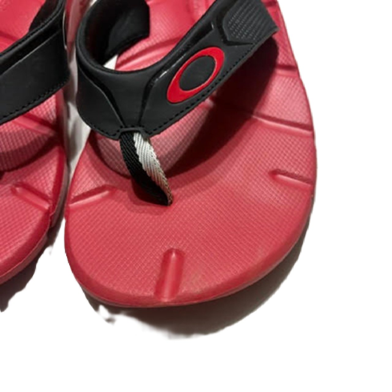 OAKLEY Factory Lite Sandal Thong Flip Flop Red Foam Summer Mens Size 11 BM1
