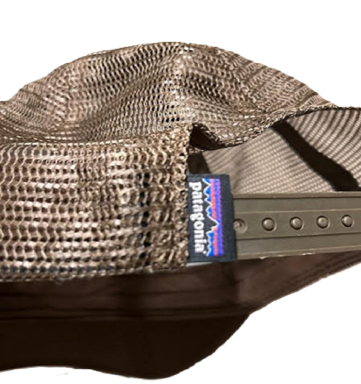 Patagonia "Bear" Brown Adjustable Trucker Style Hat BM1
