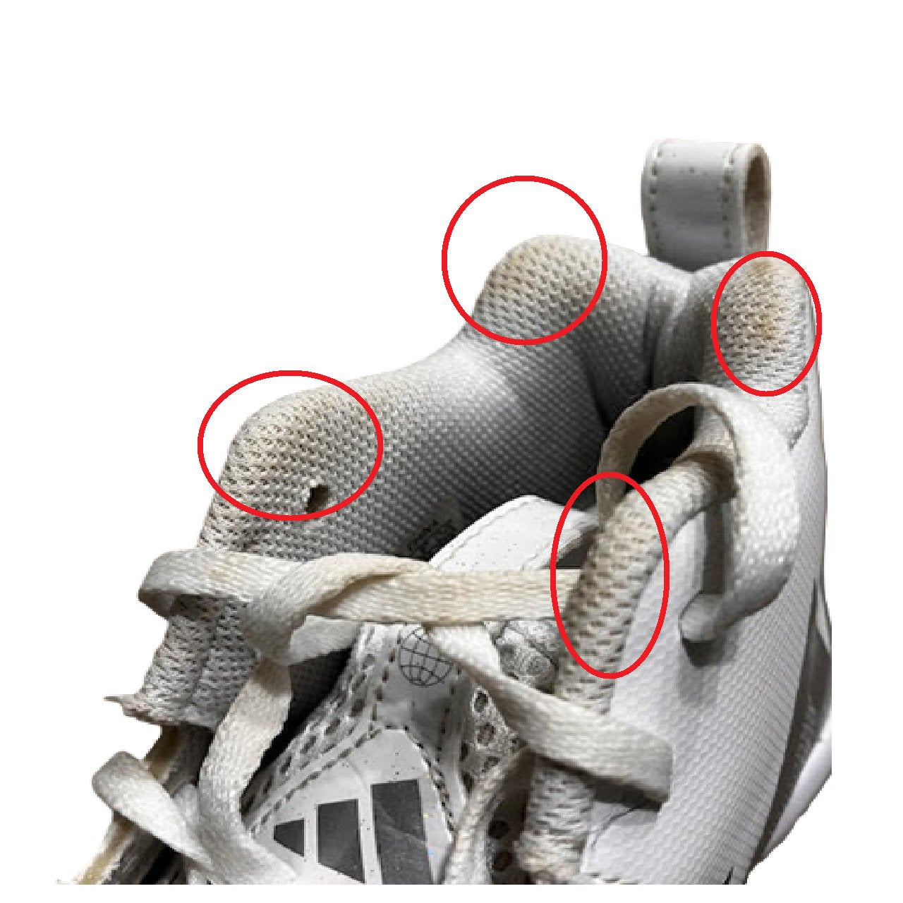 adidas Freak Spark MD J 23 Football Cleat White/Gray US 5 BM1