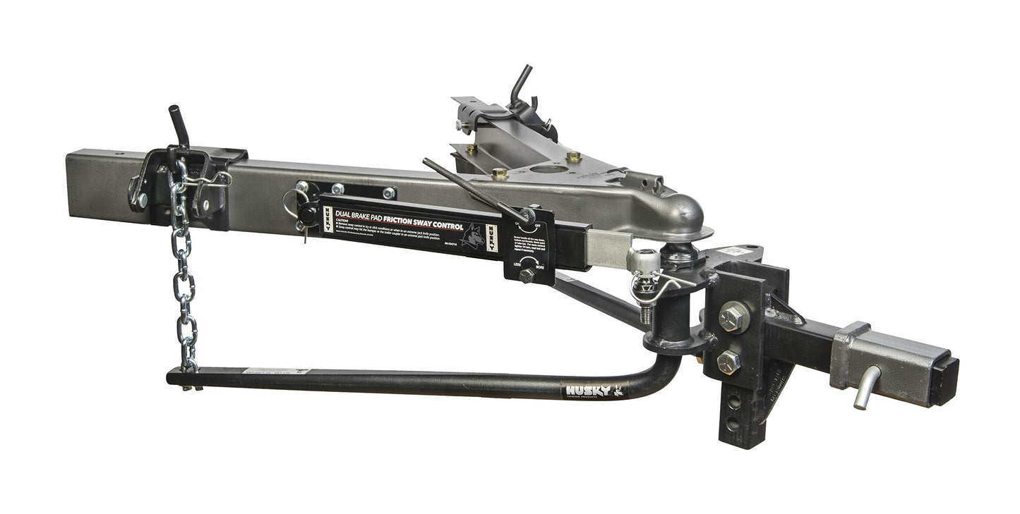 HUSKY TOWING Weight Distribution Hitch; Round Bar; 500 to 800 # TW