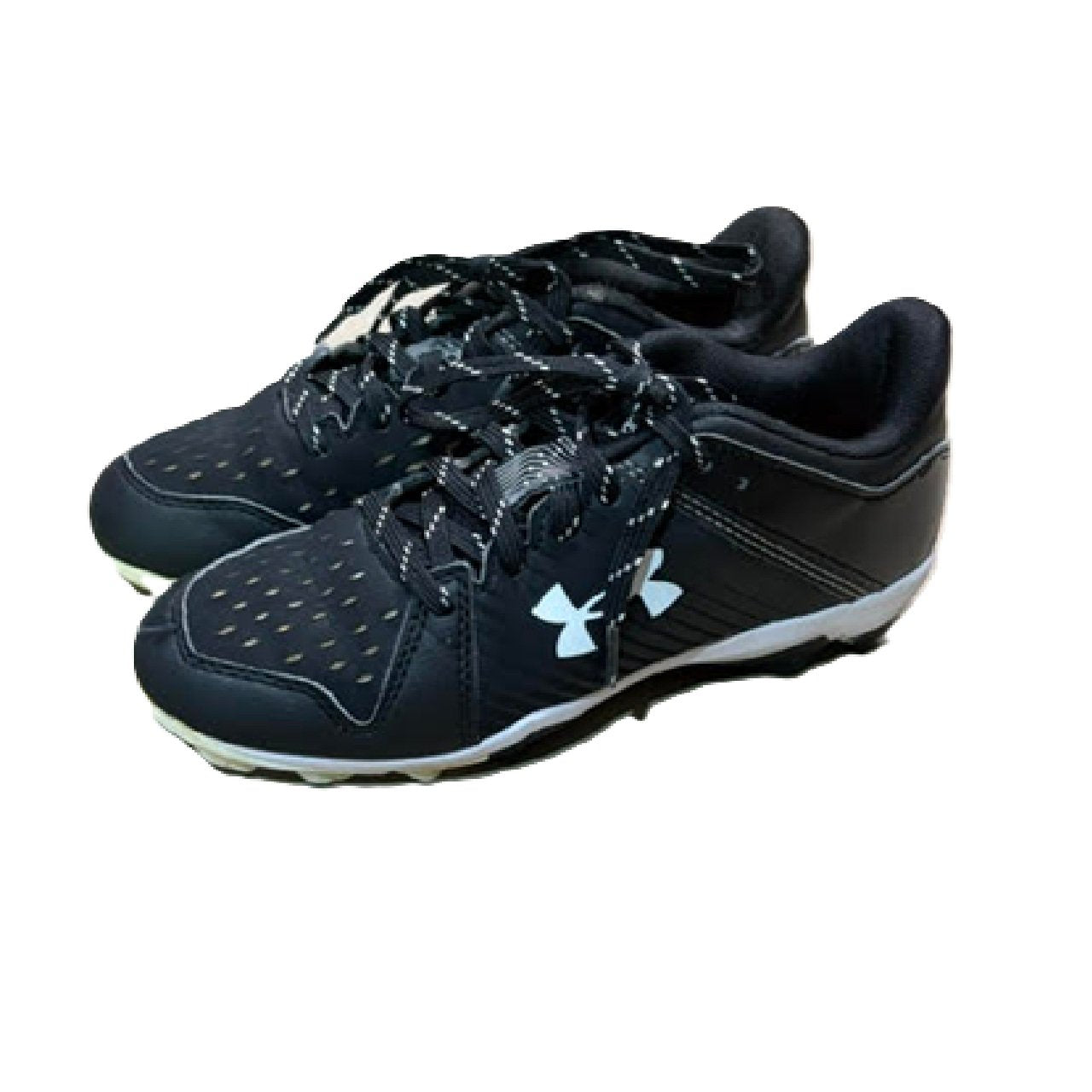Under Armour Leadoff Low RM Jr. Youth Baseball Cleats Black White US 2Y BM1