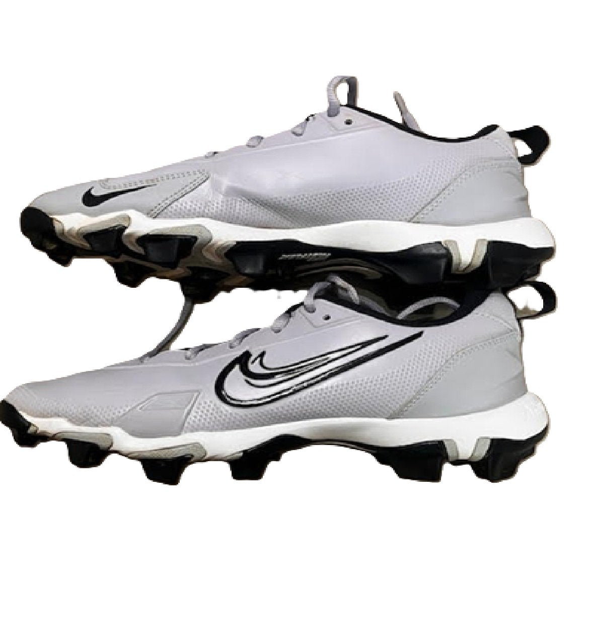Nike Force Trout 9 Keystone GS Baseball Cleats-Gray size 6Y