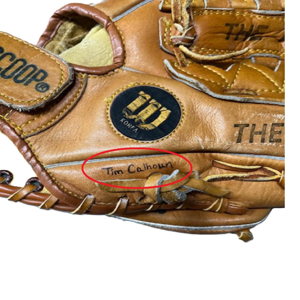 Wilson A3000 Big Scoop Dual Hinge Professional Baseball Glove Vintage Korea 12”