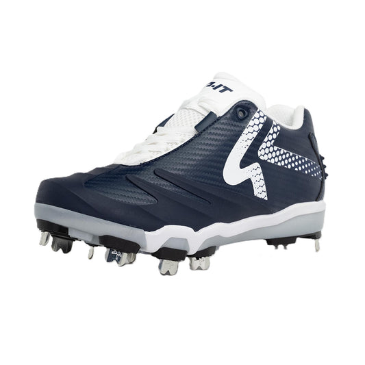 Ringor SwiftStep Pro Metal Softball Cleat |Spike Womens Navy