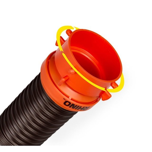 Camco RhinoFLEX 10' Sewer Hose Extension w/Swivel Bayonet & Lug