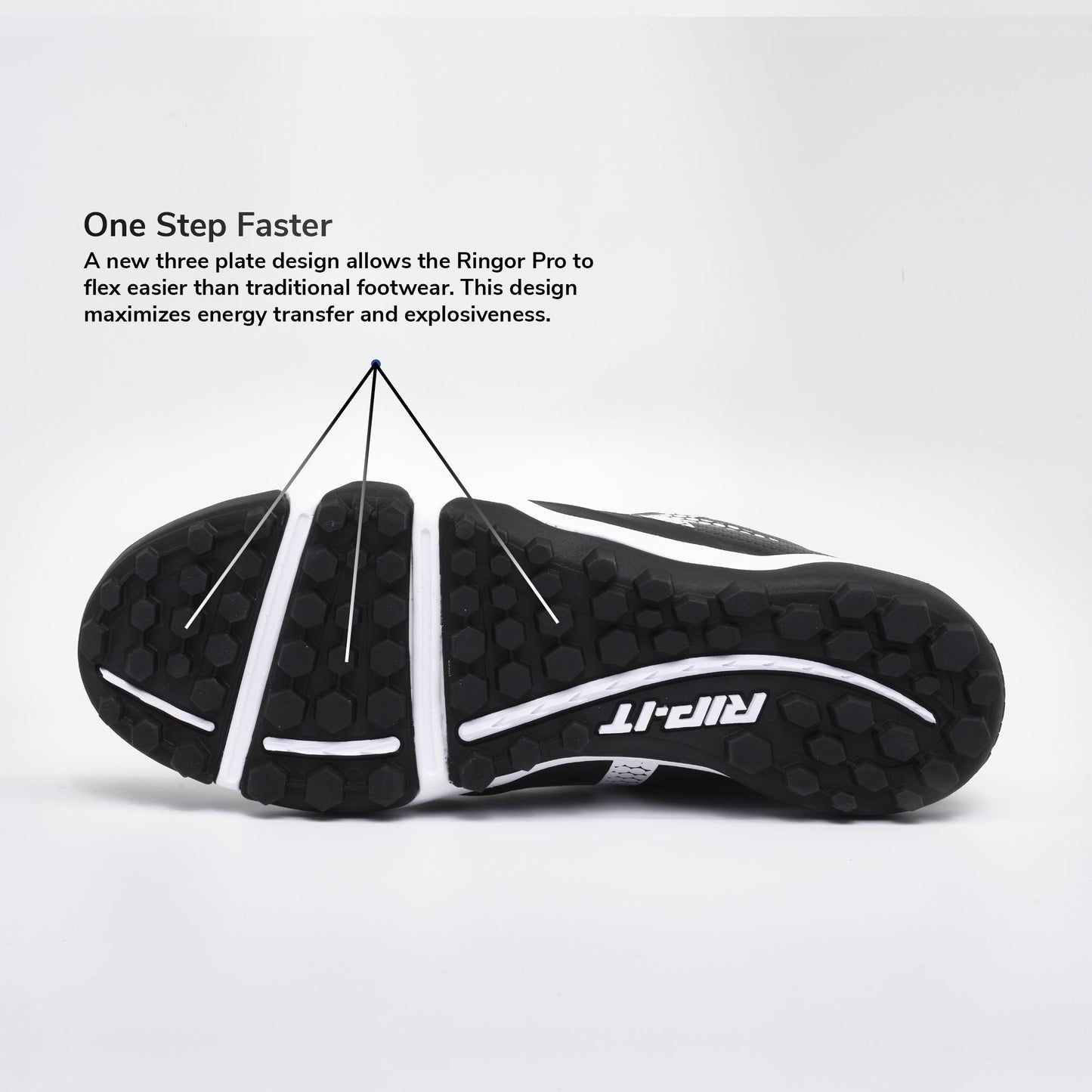 Ringor SwiftStep Pro Women's Softball Turf Shoes Black