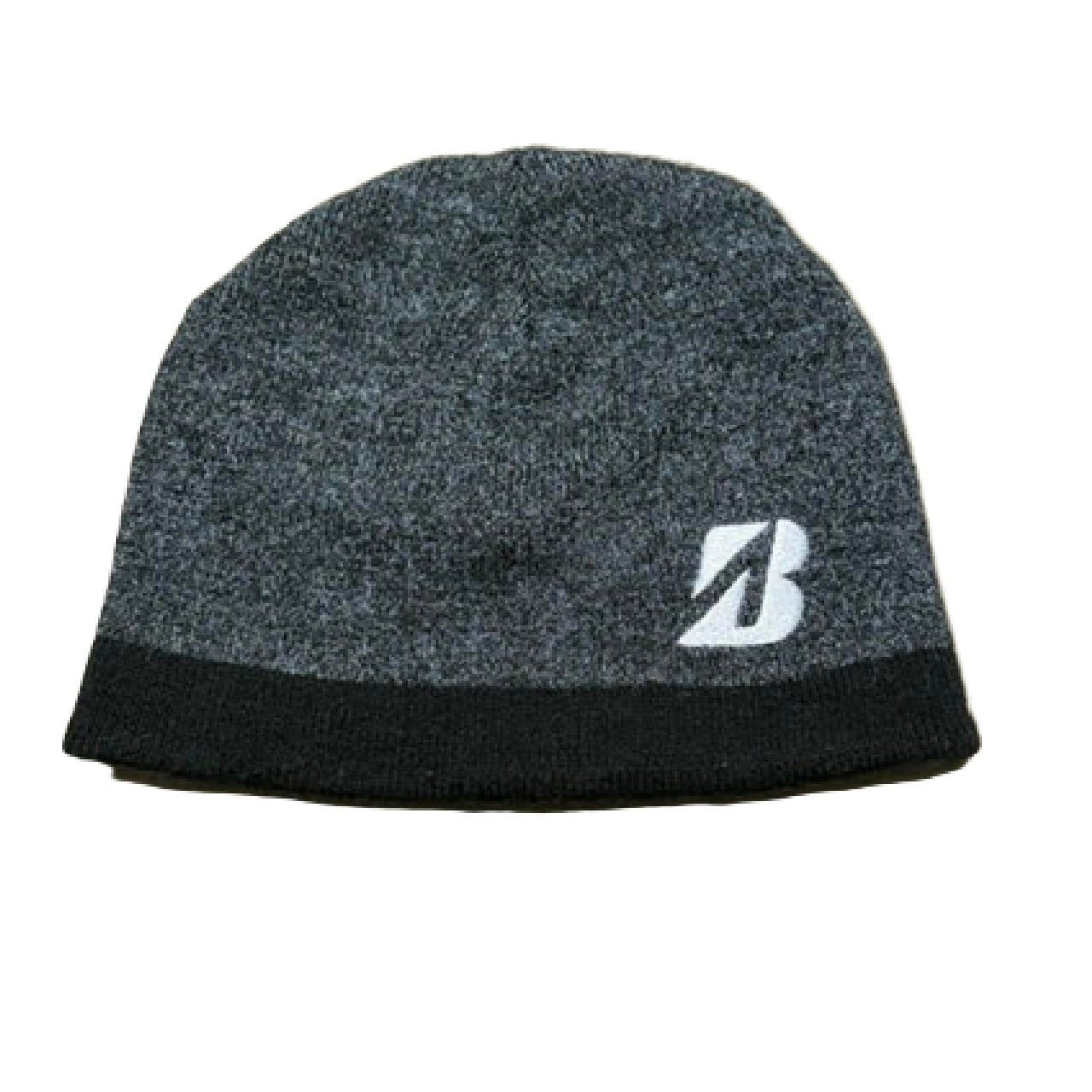 Bridgestone Golf Winter Hat Black/Gray BM1
