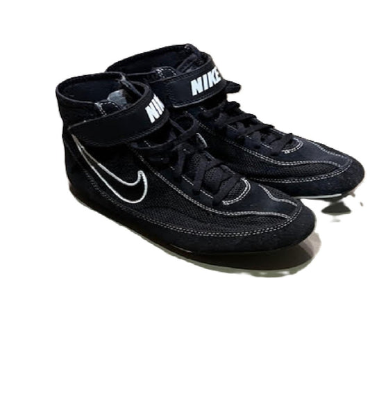 Nike Speedsweep VII Wrestling Shoe US 5Y Black/White (Grade School)