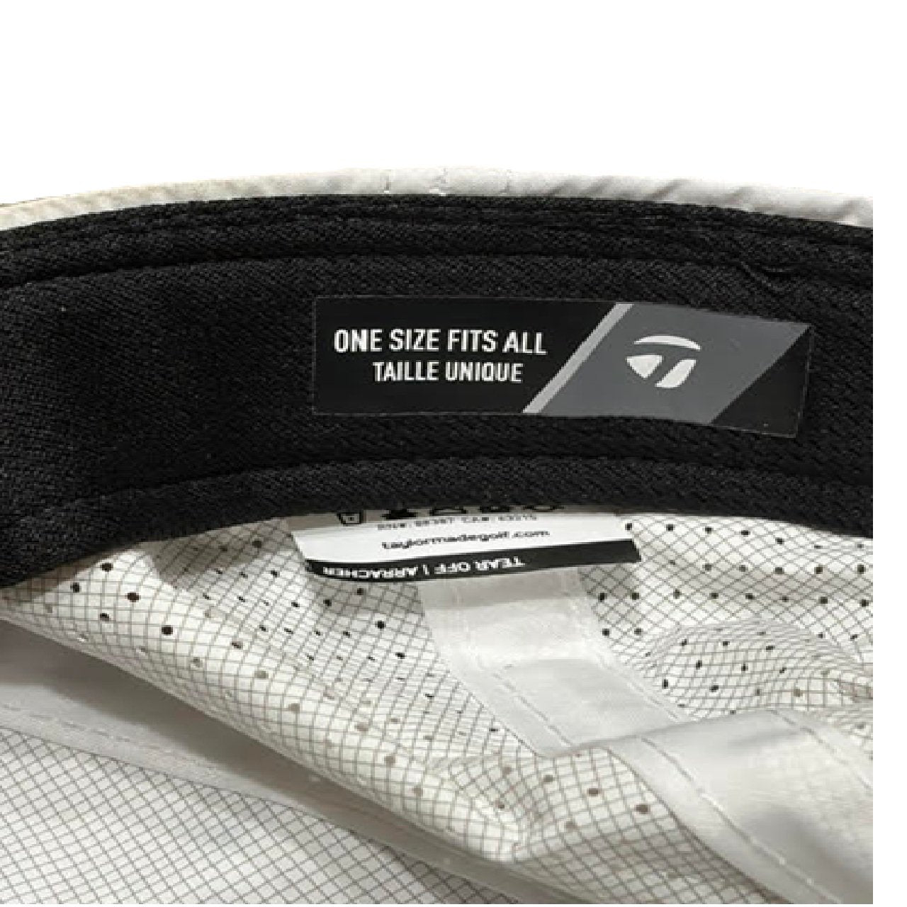 Taylormade Golf Hat White Perforated Lightweight one size BM1