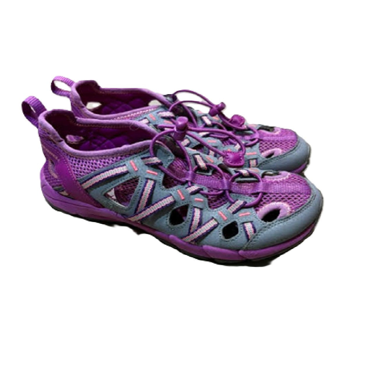 Merrell Kids' Hydro Choprock Shandal (Grey/Purple) 3M  BM1