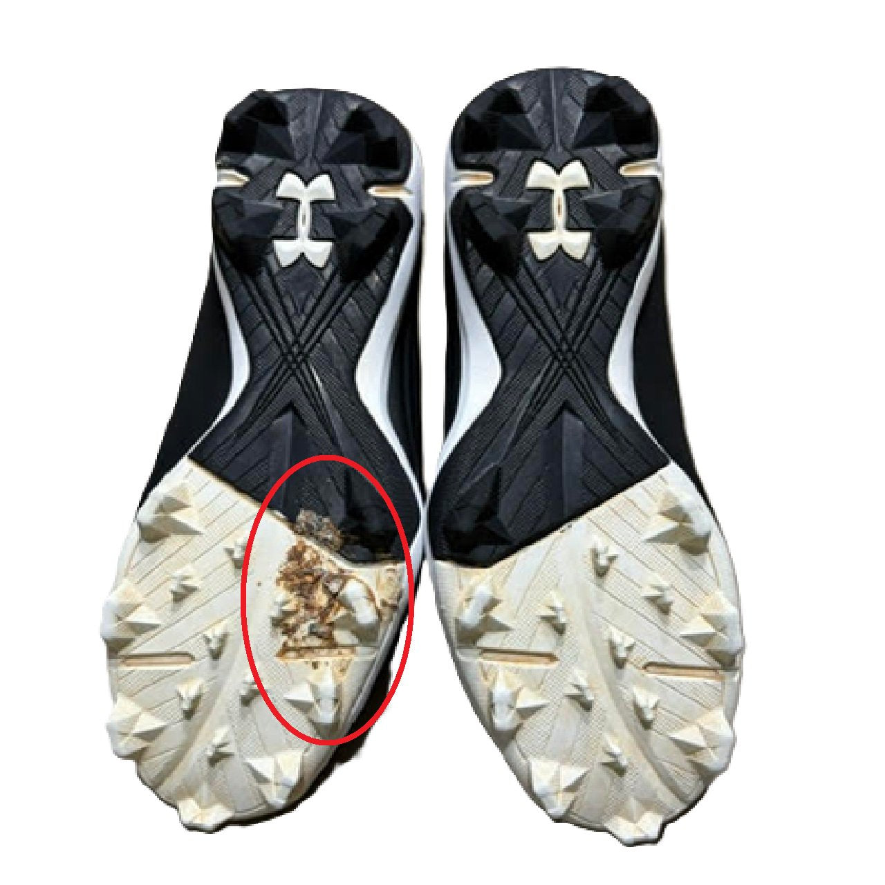 Under Armour Leadoff Low RM Jr. Youth Baseball Cleat - Black/White US 5.5Y
