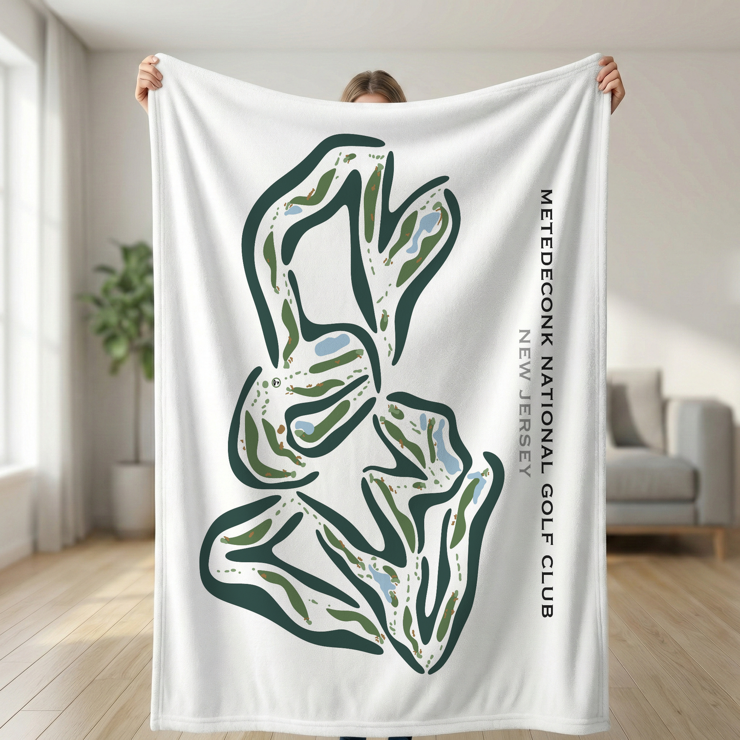 Metedeconk National Golf Club, New Jersey - Printed Golf Courses