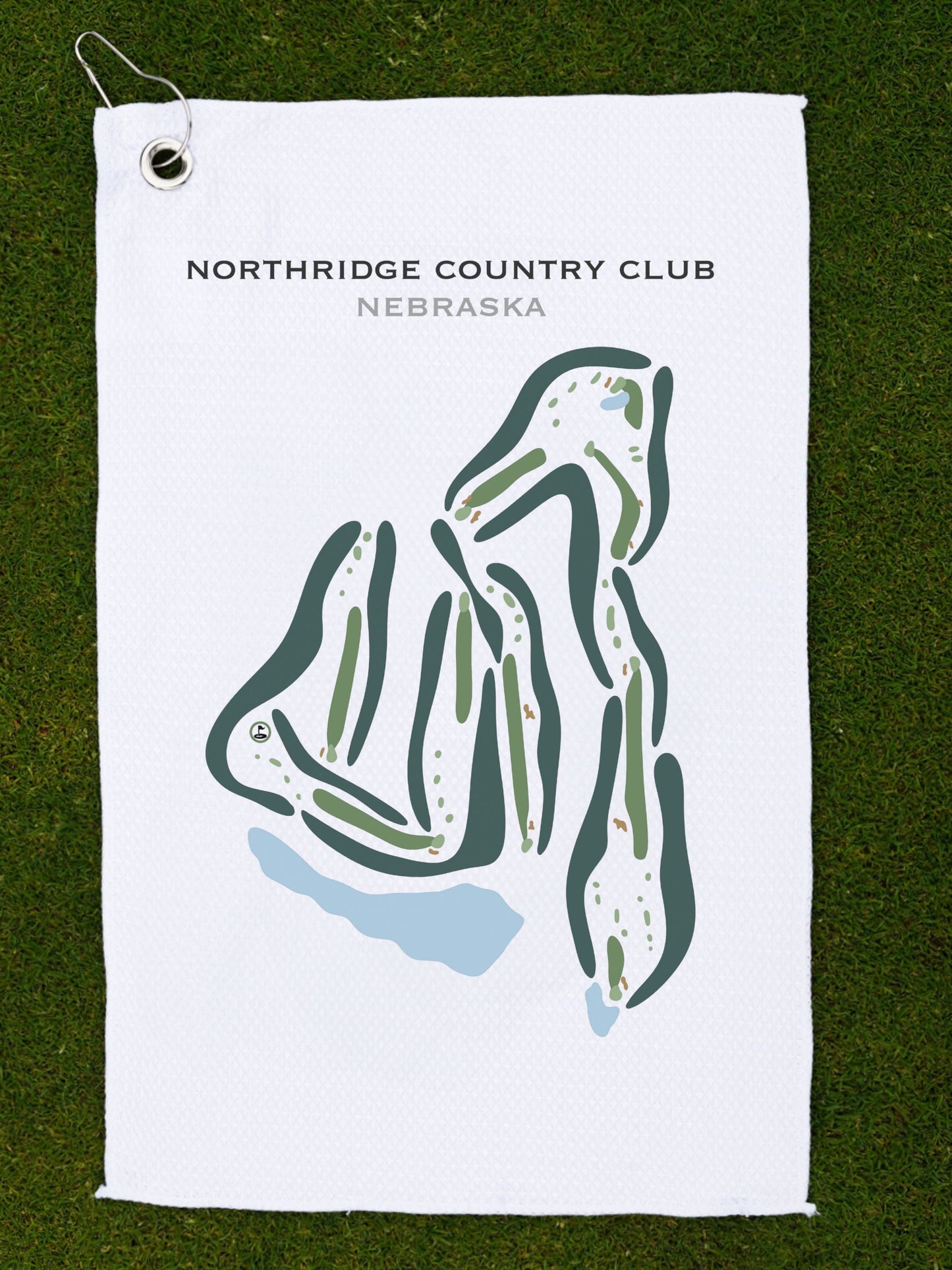Northridge Country Club, Nebraska - Printed Golf Courses