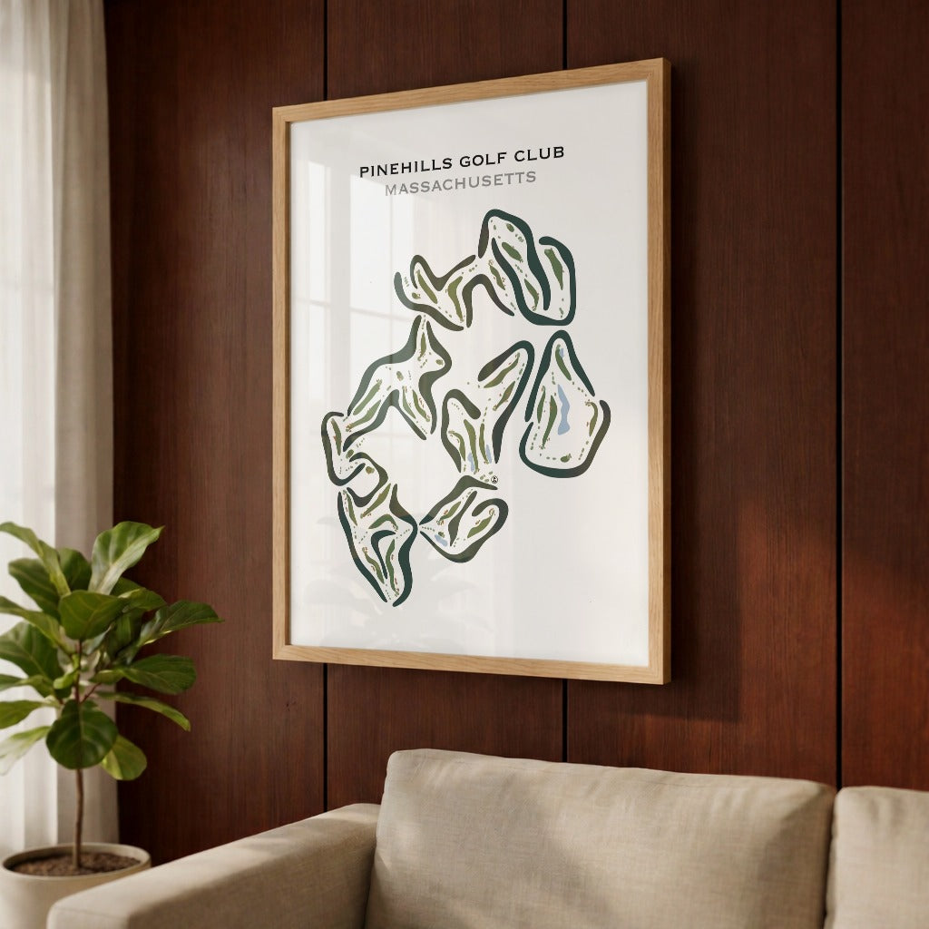 Pinehills Golf Club, Massachusetts - Printed Golf Courses