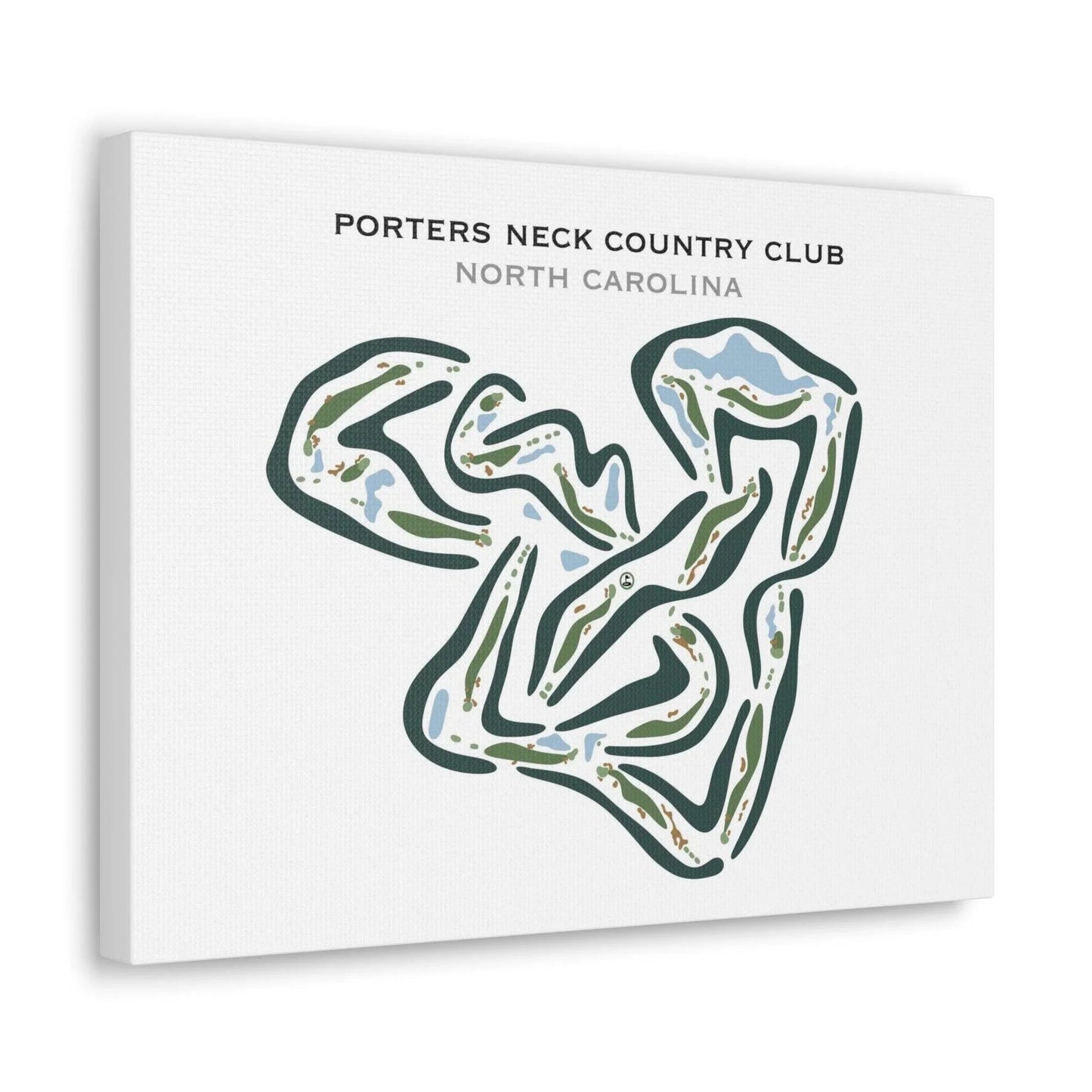Porters Neck Country Club, North Carolina - Printed Golf Courses
