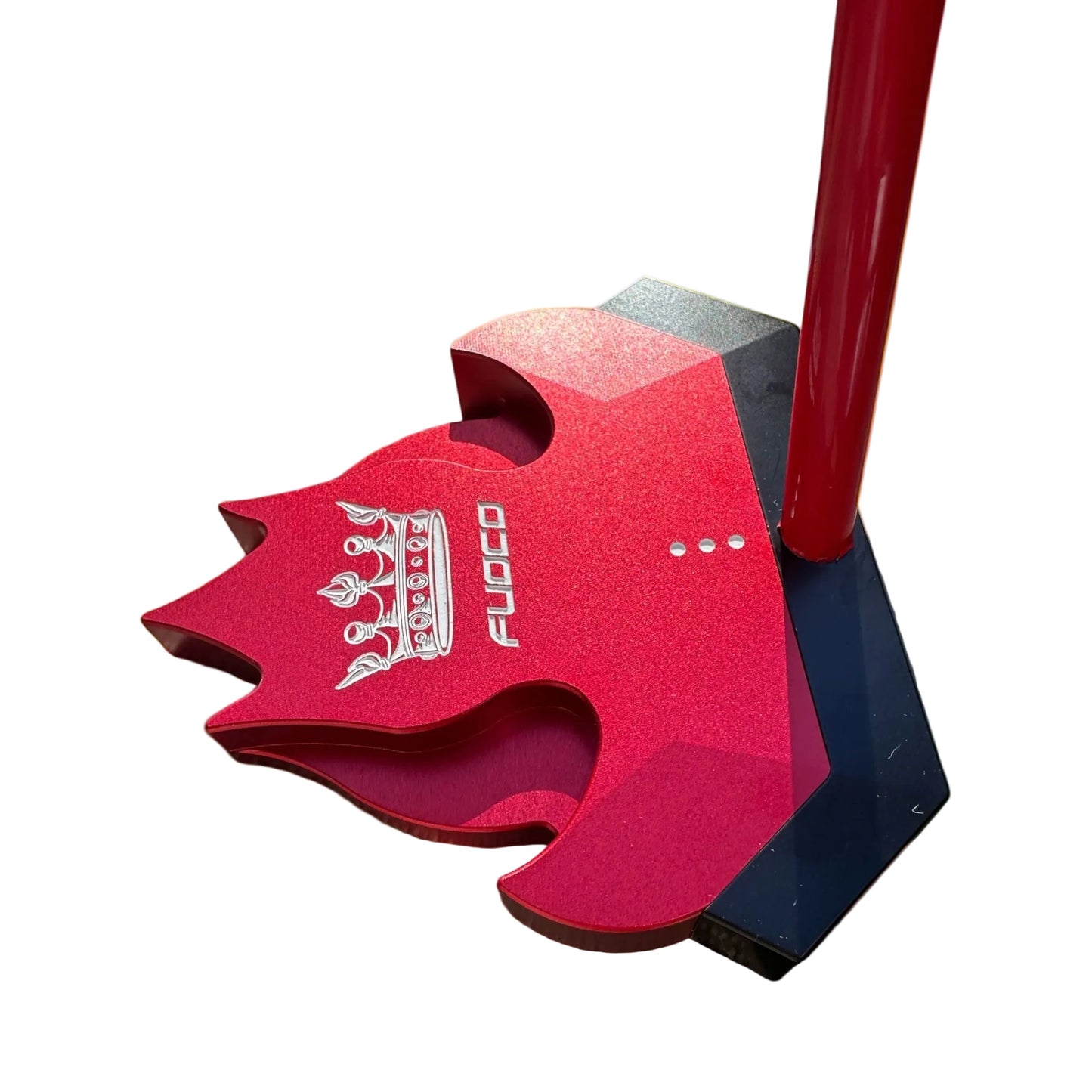Lombardi Golf Custom Red Fuoco Mallet Golf Putter