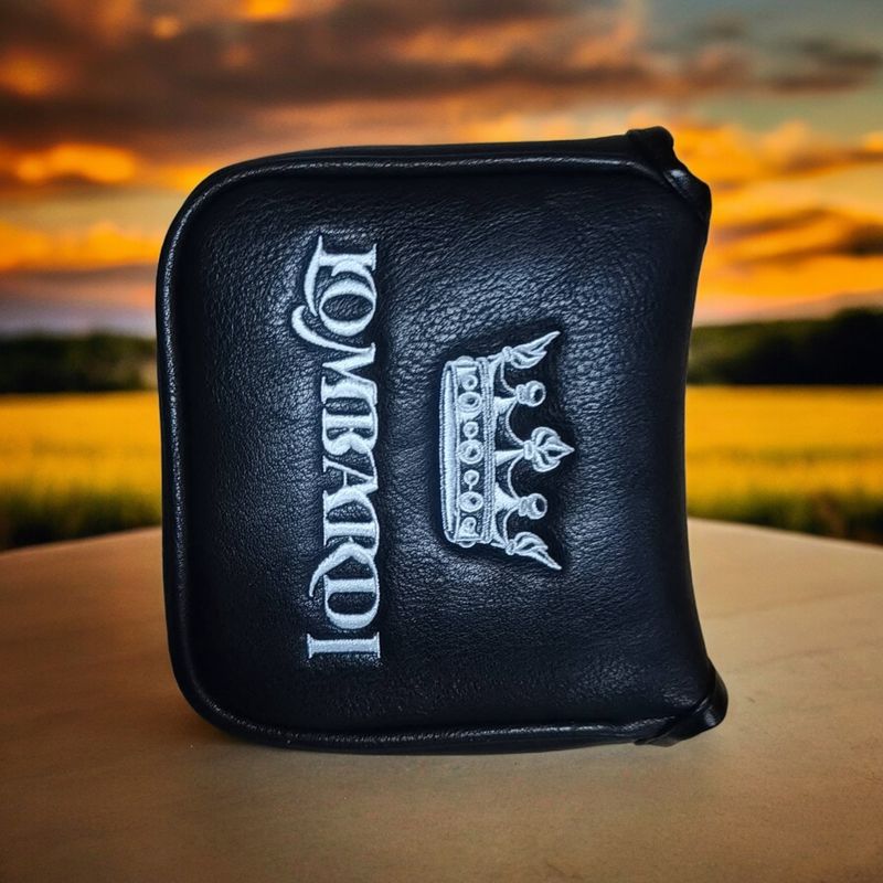 Lombardi Golf Custom Black Matte Left Hand Mallet Golf Putter