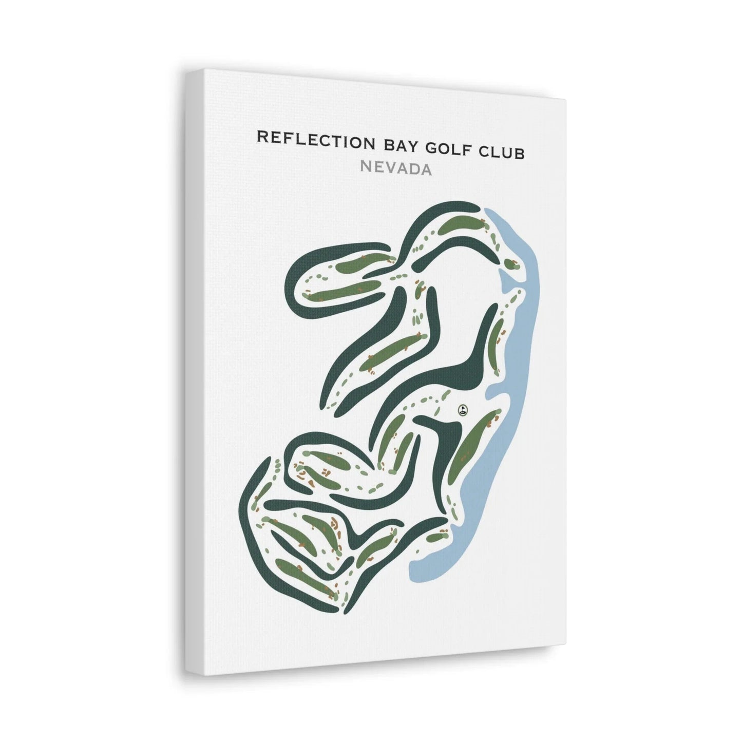 Reflection Bay Golf Club, Nevada - Printed Golf Courses