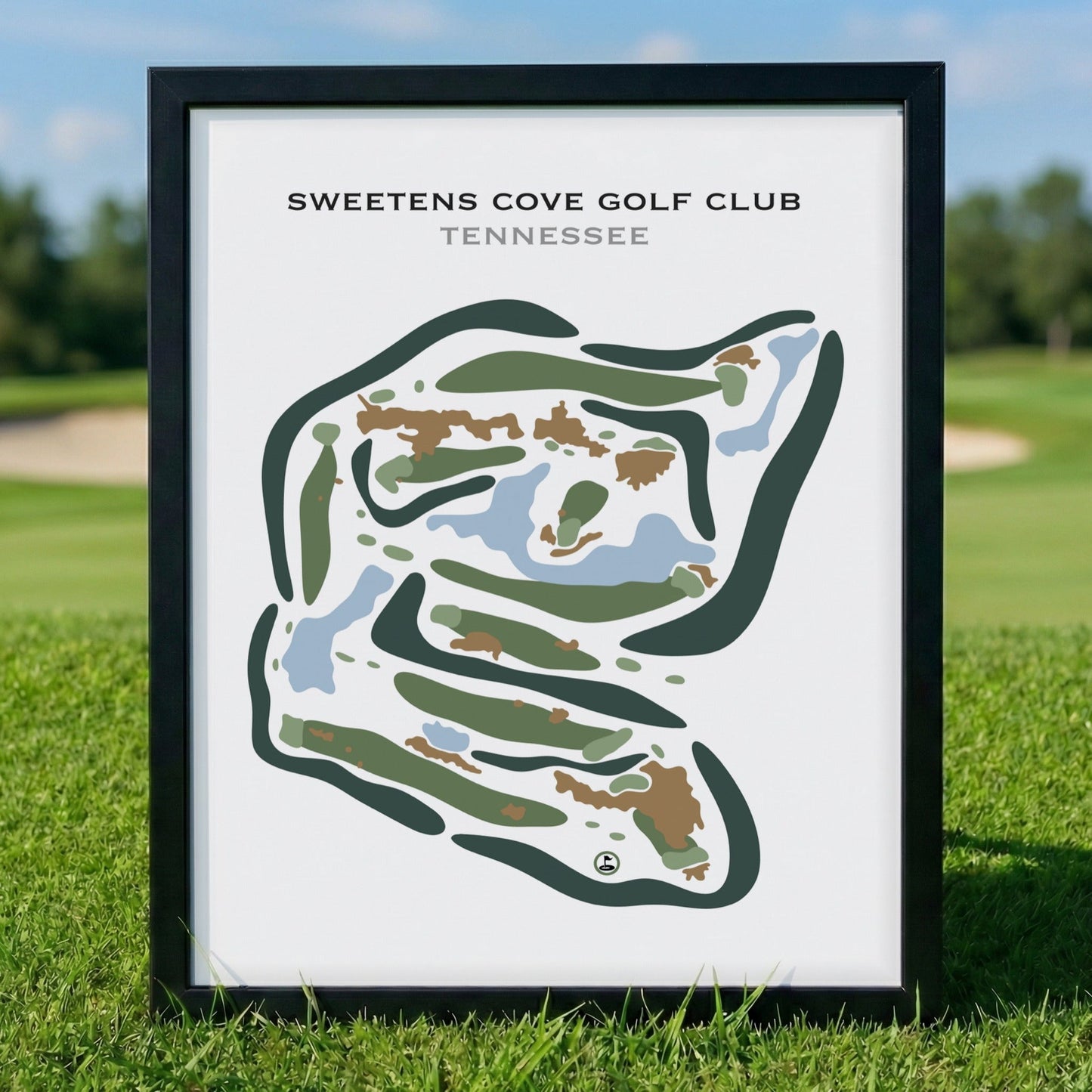 Sweetens Cove Golf Club, Tennessee - Printed Golf Courses