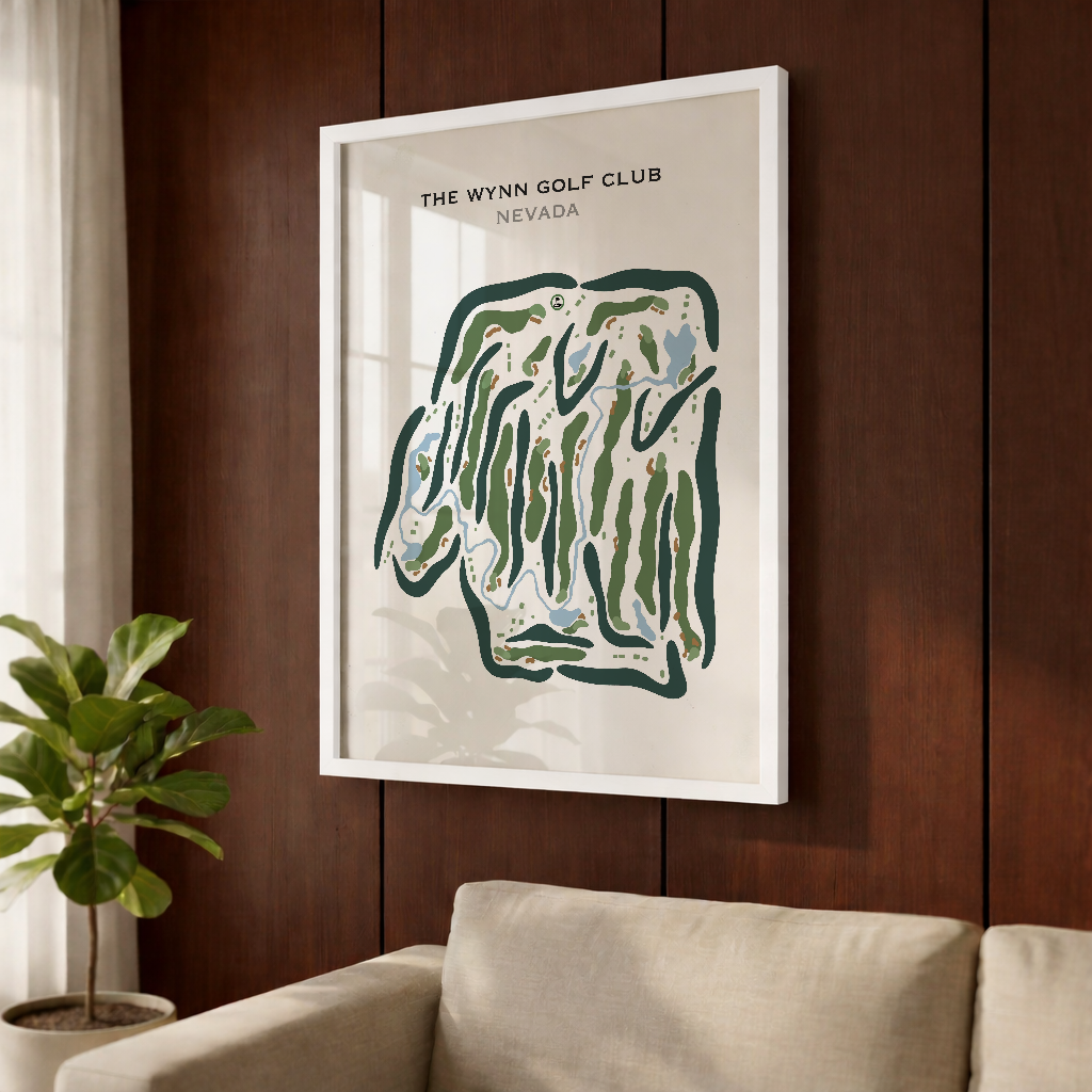The Wynn Golf Club, Nevada - Printed Golf Courses