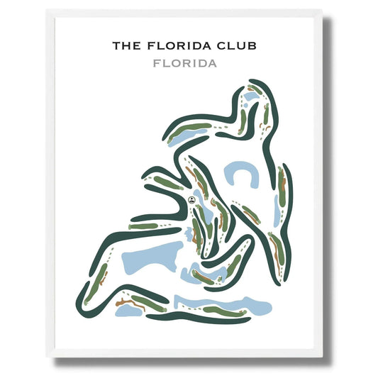 The Florida Club, Florida - Printed Golf Courses