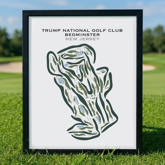 Trump National Golf Club Bedminster, New Jersey - Printed Golf Courses